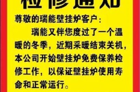 瑞能壁挂炉故障解决指南（常见故障及应对措施）