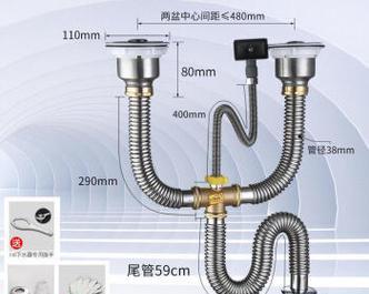 洗菜盆下水道溢水怎么办（厨房下水道堵塞）  第1张